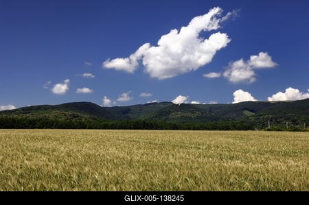 Velem látképe-stock-foto