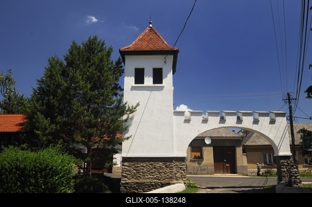 Velem, Harangláb és Hősök Kapuja-stock-foto