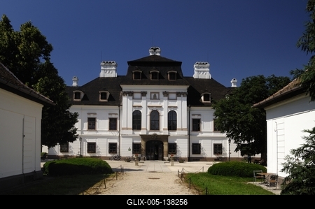 Zsira, Rimanóczy-kastély-stock-foto