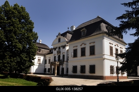 Zsira, Rimanóczy-kastély-stock-foto