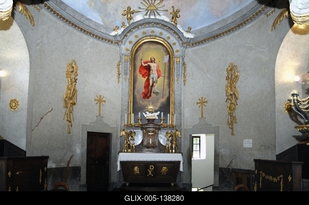 A Széchenyi család temetkezési kápolnája-stock-foto