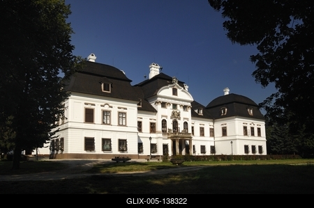 Zsira, Rimanóczy-kastély-stock-foto