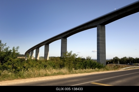 A Kőröshegyi völgyhíd-stock-foto