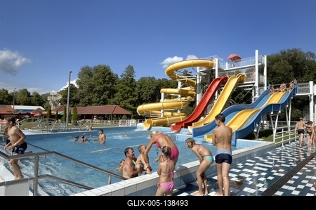 Zalakaros, Gránit Gyógyfürdő-stock-foto