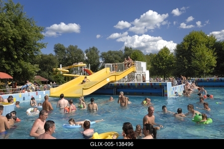 Zalakaros, Gránit Gyógyfürdő-stock-foto