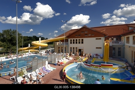 Zalakaros, Gránit Gyógyfürdő-stock-foto