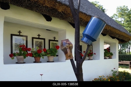 Buzsák, Tájház-stock-foto