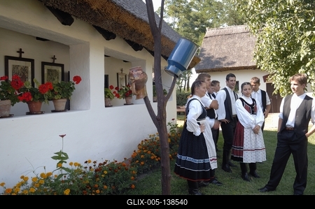 Buzsák, Tájház-stock-foto