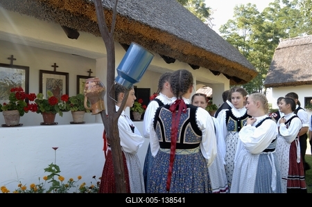 Buzsák, Tájház-stock-foto