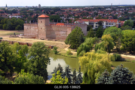 A gyulai vár-stock-foto