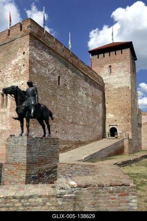 A gyulai vár-stock-foto