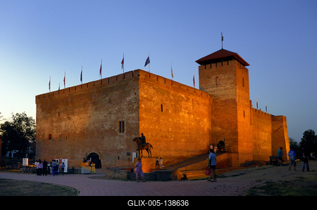 A gyulai vár-stock-foto