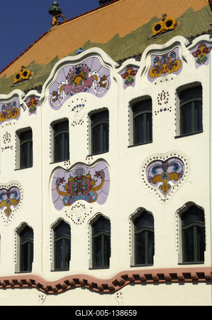 Kecskemét, Cifrapalota-stock-foto