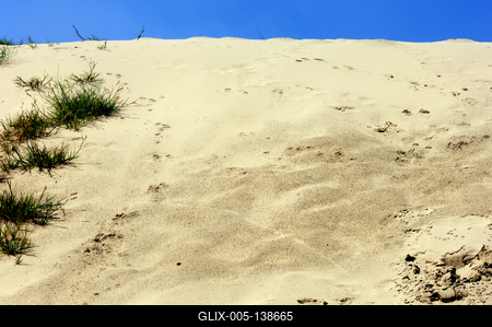 Homokbuckák Fülöpháza határában-stock-foto