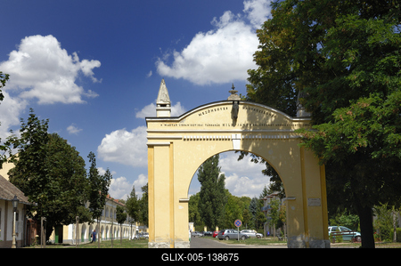 Mezőhegyesi Ménesbirtok-stock-foto