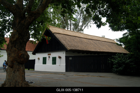 Kiskőrös, Petőfi Sándor Szülőház és Emlékmúzeum-stock-foto