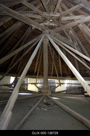 Szarvas, Szárazmalom-stock-foto