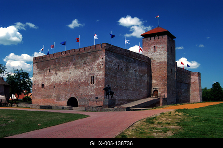 A gyulai vár-stock-foto