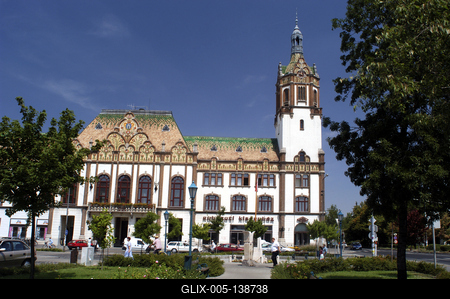 Kiskunfélegyháza, Városháza-stock-foto