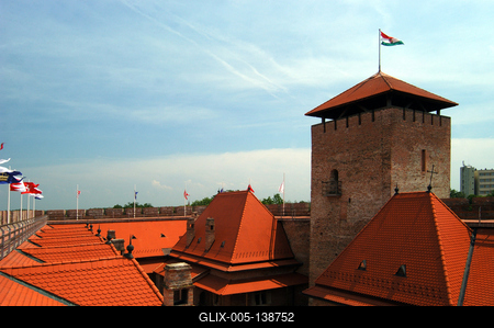 A gyulai vár-stock-foto