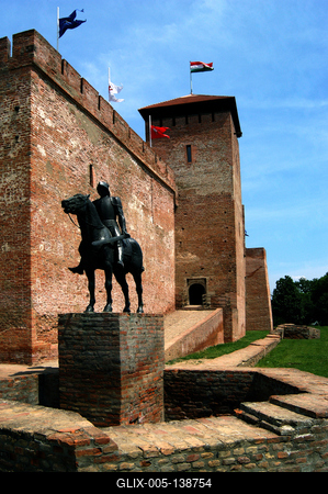 A gyulai vár-stock-foto