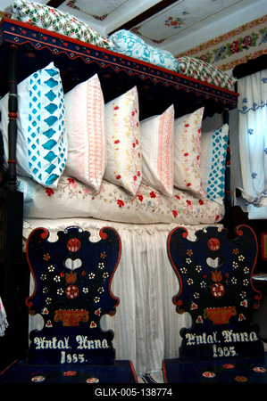 A Szlovák Tájház Tótkomlóson-stock-foto