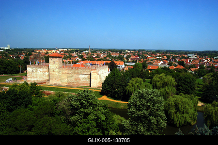 A gyulai vár-stock-foto