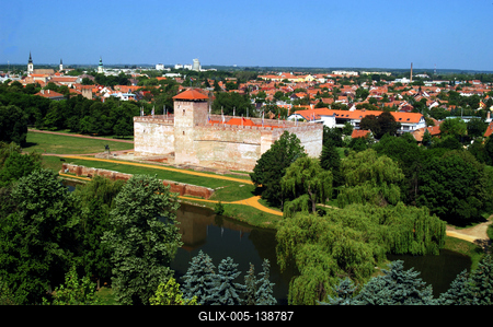 A gyulai vár-stock-foto