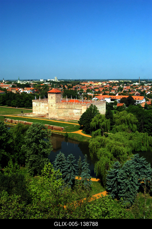 A gyulai vár-stock-foto