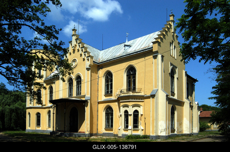 Bélmegyer, Wenckheim-vadászkastély-stock-foto
