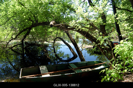 Lakitelek - Tősfürdő, Holt-Tisza-stock-foto