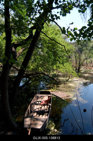 Lakitelek - Tősfürdő, Holt-Tisza-stock-foto