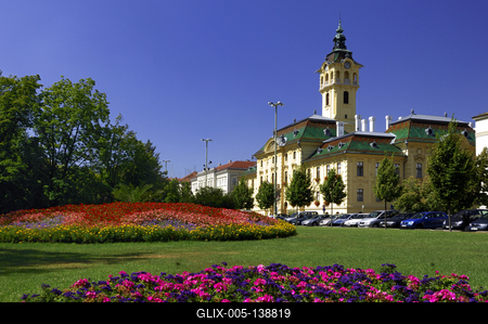 Szeged, Városháza-stock-foto