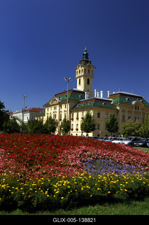 Szeged, Városháza-stock-foto