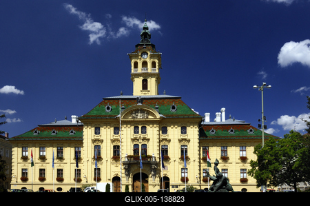 Szeged, Városháza-stock-foto