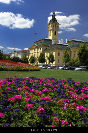 Szeged, Városháza-stock-foto