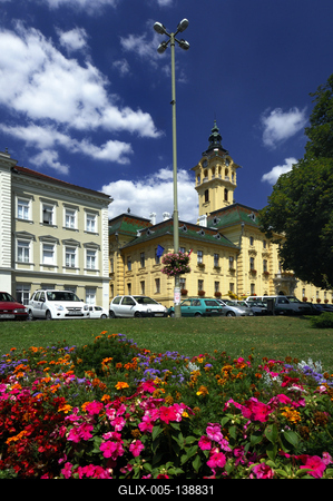 Szeged, Városháza-stock-foto