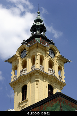 Szeged, Városháza-stock-foto