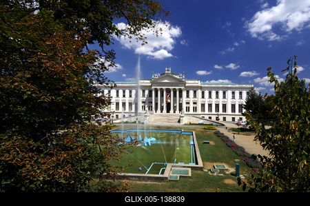 Szeged, Móra Ferenc Múzeum-stock-foto