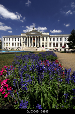 Szeged, Móra Ferenc Múzeum-stock-foto