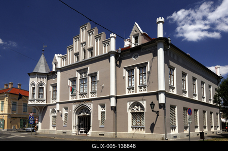 Szeged, Fekete-ház-stock-foto