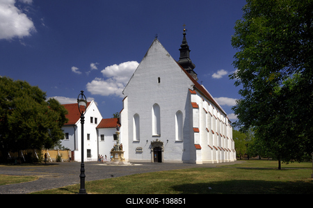 Szegedi ferences templom és kolostor-stock-foto