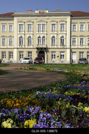 Szeged, Bérpalota (Széchenyi tér 11.)-stock-foto