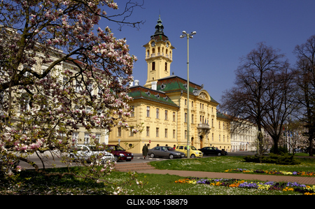 Szeged, Városháza-stock-foto