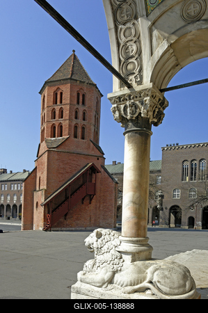 Szeged, Fogadalmi templom-stock-foto