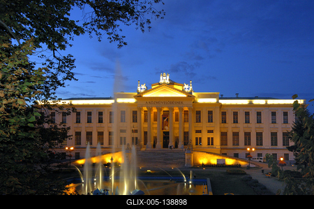 Szeged, Móra Ferenc Múzeum-stock-foto