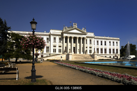 Szeged, Móra Ferenc Múzeum-stock-foto