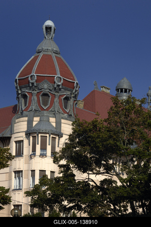 Szeged, Ungár-Mayer-palota-stock-foto