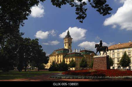 Szeged, Városháza-stock-foto