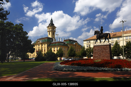 Szeged, Városháza-stock-foto